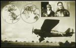 2 cartes postales différentes célébrant le succès du tour du monde de Costes et Le Brix (octobre 1927 - avril 1928) neuves. TB