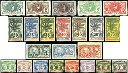 N°1/16 et Taxe 9/16 : Palmiers, neuf *, TB