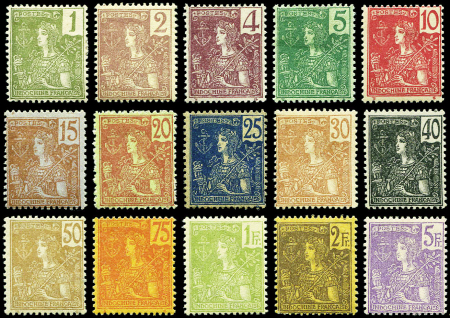 N°24/39 (sauf n°33) type Grasset de 1904-06, neuf *, TB