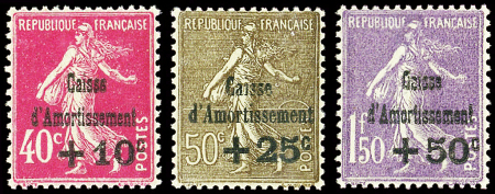 N°266/68 4ème série Amortissement, neuf **, TB