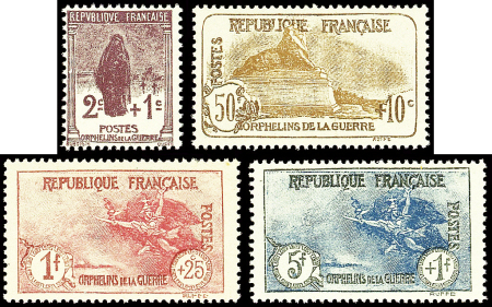 N°229/32 3ème série Orphelins, neuf **, TB
