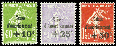 N°275/77 5ème série Amortissement, neuf **, TB