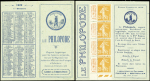 N°235-CP1 Semeuse Camée, 25c. brun-jaune, n°235, LE PHILOPODE, 1er semestre, TB