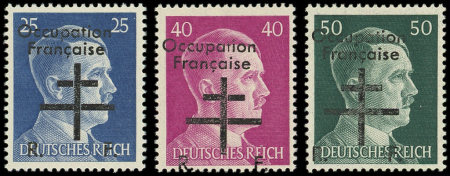 OCCUPATION FRANCAISE N°5, 7 et 8, neuf **, TB