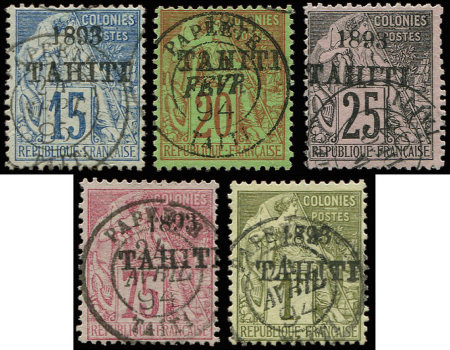 N°24/25, 27 et 29/30 oblitérés, TB