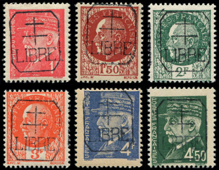 MEASNES N°1/6 la série, neuf **, TB