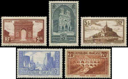 N°258/62 1ère série Touristique, neuf *, TB