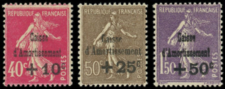 N°266/68 4ème série Amortissement, neuf **, TB