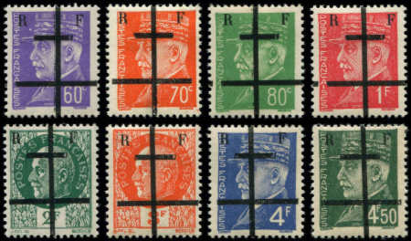 LILLE N°5, 6, 8, 10, 12, 14, 15, 16, 8 ex. NON EMIS, neuf *, TB