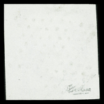 N°15 25c bleu, petit bdf, obl. étoile, TTB. Signé Calves