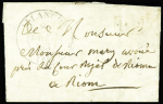 15 plis d'Allanche (+ 4 devants) dont cursive roug