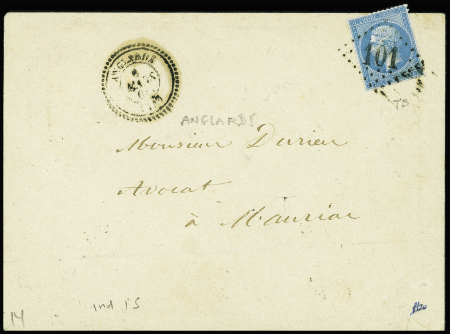 3 lettres de ou pour Anglard dont 2 avec GC 101 + 