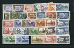 1901-1949, Collection avec timbres de la COTE D'IVOIRE,