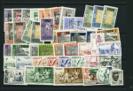 1901-1949, Collection avec timbres de la COTE D'IVOIRE,