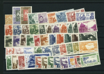 1901-1949, Collection avec timbres de la COTE D'IVOIRE,