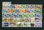 1902-1966, Collection sur 5 cartes noires, dont des