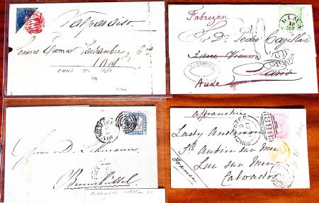 1860-1916 Lot of 29 covers and cards, mostly 19th century,