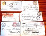 1860-1916 Lot of 29 covers and cards, mostly 19th century,