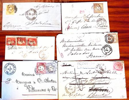 1860-1916 Lot of 29 covers and cards, mostly 19th century,