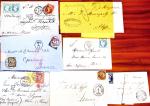 1860-1916 Lot of 29 covers and cards, mostly 19th century,