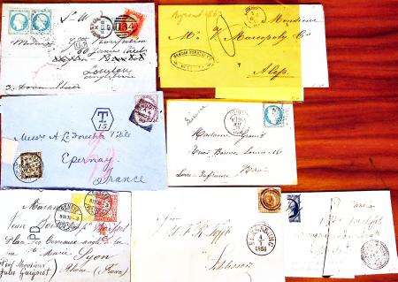 1860-1916 Lot of 29 covers and cards, mostly 19th century,