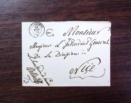 1765-1900 ALPES MARITIMES: Ensemble spécialisé de plus