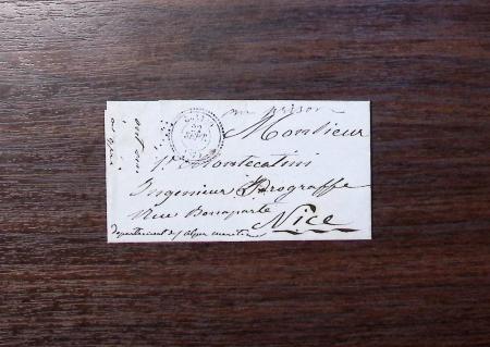 1765-1900 ALPES MARITIMES: Ensemble spécialisé de plus