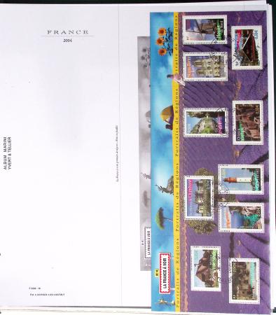 1979-2017, Collection d'oblitérés (principalement avec