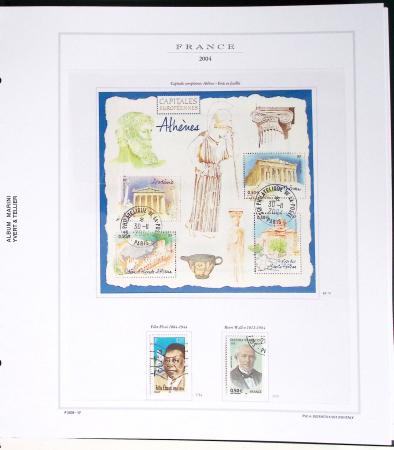 1979-2017, Collection d'oblitérés (principalement avec