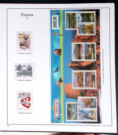 1979-2017, Collection d'oblitérés (principalement avec