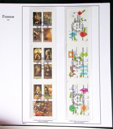1979-2017, Collection d'oblitérés (principalement avec