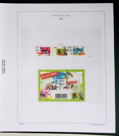 1979-2017, Collection d'oblitérés (principalement avec