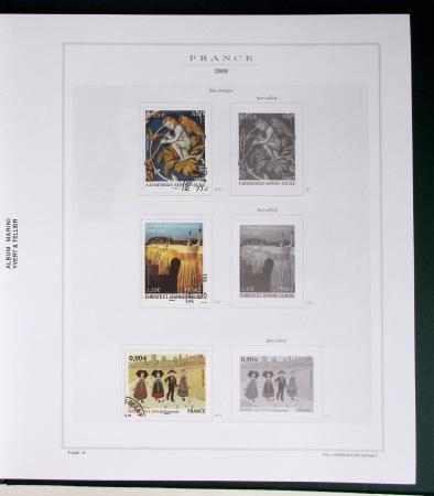 1979-2017, Collection d'oblitérés (principalement avec