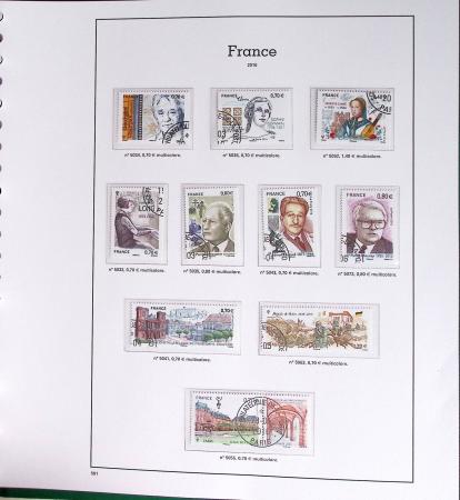 1979-2017, Collection d'oblitérés (principalement avec