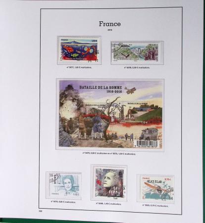 1979-2017, Collection d'oblitérés (principalement avec