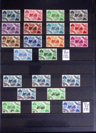 1860-1970 Ensemble de diverses colonies françaises