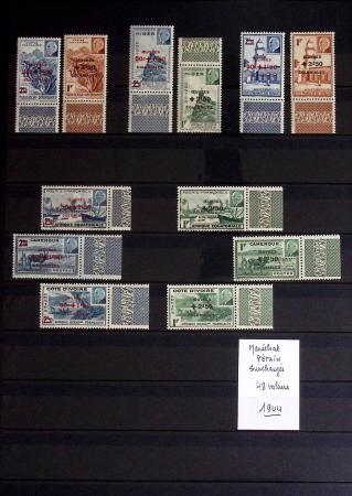 1860-1970 Ensemble de diverses colonies françaises