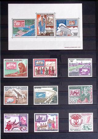 1860-1970 Ensemble de diverses colonies françaises
