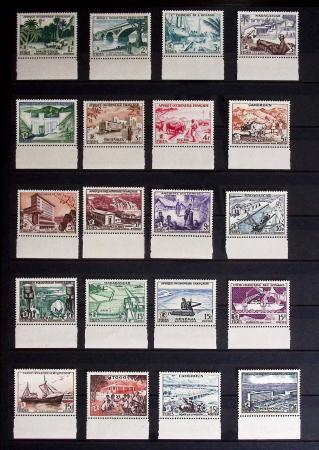 1860-1970 Ensemble de diverses colonies françaises