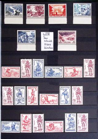 1860-1970 Ensemble de diverses colonies françaises