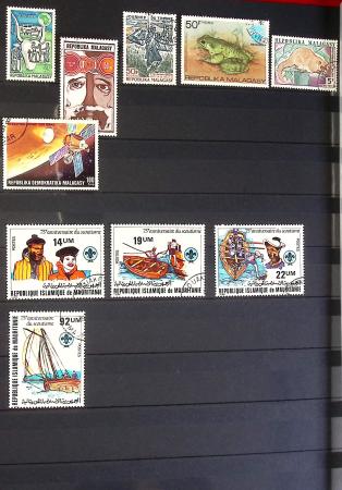 1860-1970 Ensemble de diverses colonies françaises
