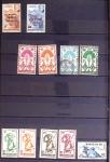 1860-1970 Ensemble de diverses colonies françaises