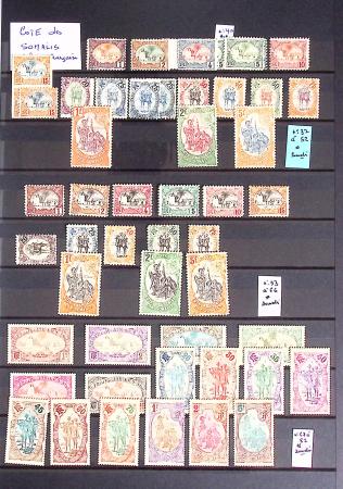 1860-1970 Ensemble de diverses colonies françaises