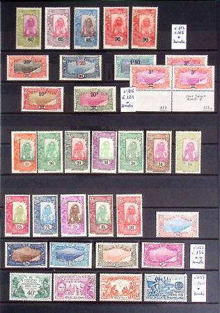 1860-1970 Ensemble de diverses colonies françaises