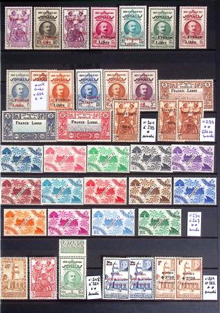 1860-1970 Ensemble de diverses colonies françaises
