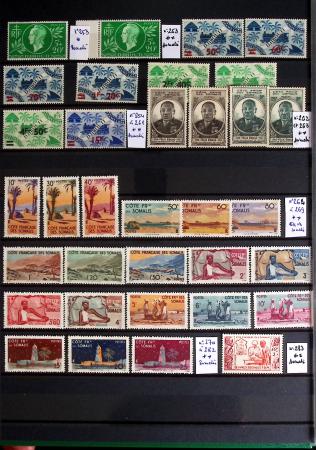 1860-1970 Ensemble de diverses colonies françaises