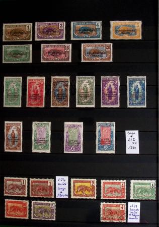 1860-1970 Ensemble de diverses colonies françaises