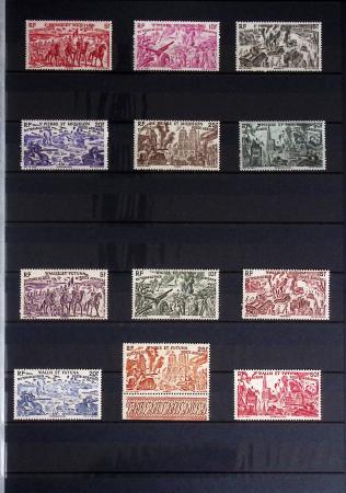 1860-1970 Ensemble de diverses colonies françaises