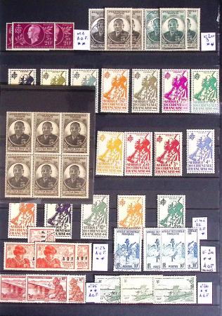 1860-1970 Ensemble de diverses colonies françaises