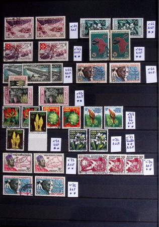 1860-1970 Ensemble de diverses colonies françaises